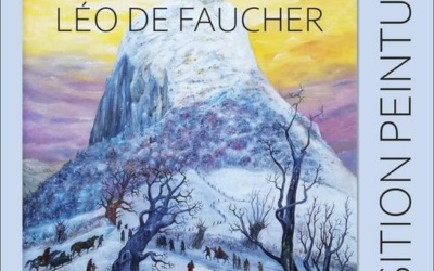 Exposition de peinture, Léo de Faucher