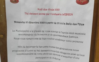 (Français) Festivité de fin d’année 2023