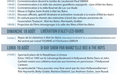 Programme, « 80 ans de la Libération »