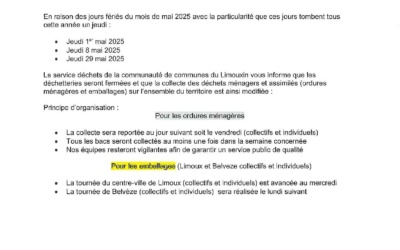Collecte des déchets